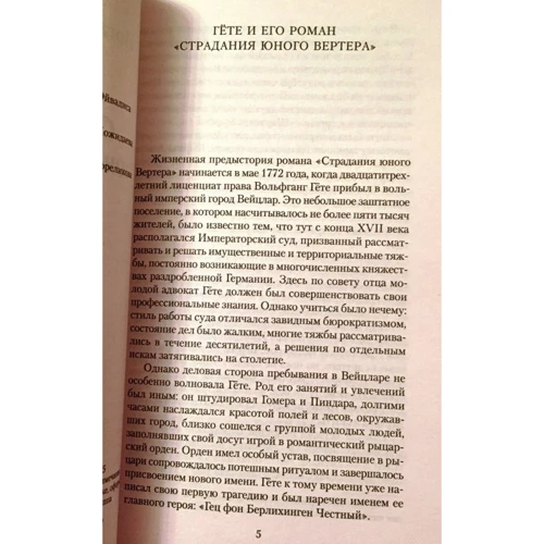 Йоганн Вольфганг Гете. Страждання юного Вертера: Автор Йоганн Гете