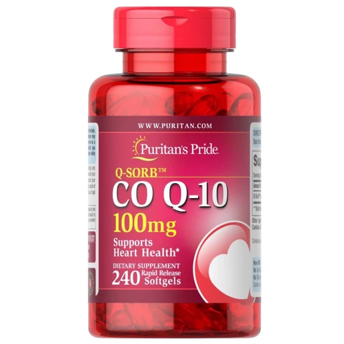 

Puritan's Pride Co Q-10 100 mg Коэнзим Q10 240 мягких капсул