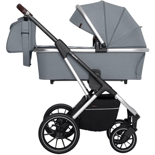 Универсальная коляска 2 в 1 Carrello Aurora (Silver Grey)