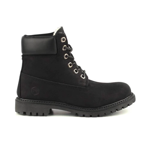 Черевики Lumberjack Ankle Boot Fur Lining SW00101-023-CB001 38 чорна натуральна шкіра зима