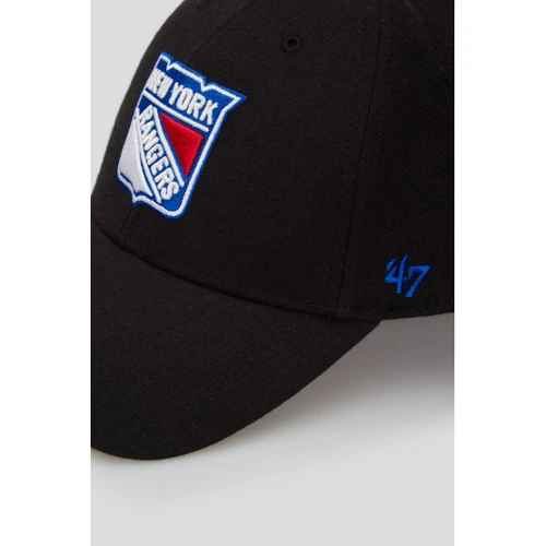 Бейсболка 47 Brand NHL New York Rangers чорна (H-MVP13WBV-BKB) фото 3