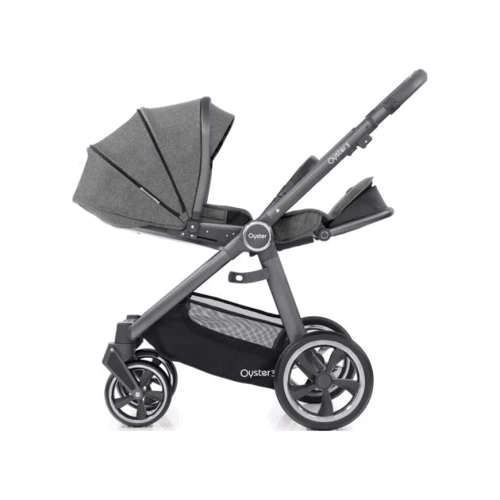Прогулочная коляска BabyStyle Oyster 3 Mercury / City Grey: Возможность установки люльки нет
