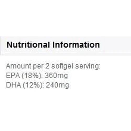 MyProtein Omega 3 90 caps: Пол Унисекс