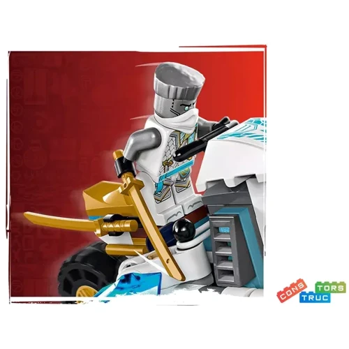 Конструктор LEGO NINJAGO Ледяной мотоцикл Зейна (71816) фото 6