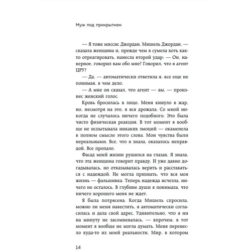 Мері Тернер Томсон: Чоловік під прикриттям Шість життів містера Джордана: Обкладинка Твердая