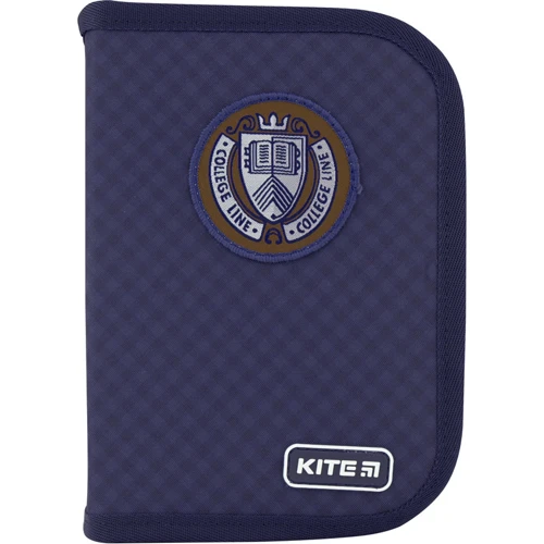 Пенал Kite 1 відп., 2 отд., Без наповнення 622 College line k20-622-2
