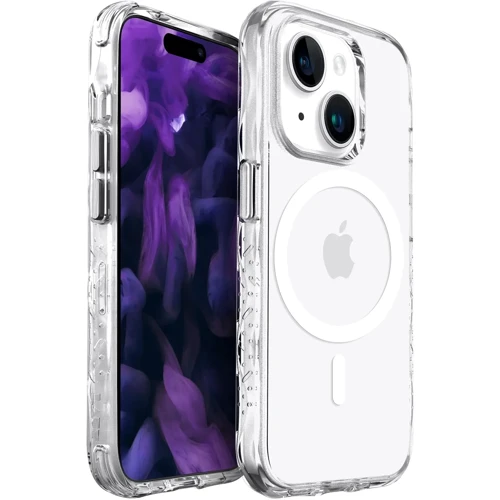 Чехол для iPhone LAUT CRYSTAL MATTER X MagSafe Clear (L_IP23C_CMX_UC) for iPhone 15 Plus: Цвет прозрачный