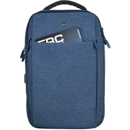 Сумка для ноутбуков 2E Bags&Cases 16" Melange Backpack Blue (2E-BPN9166NV): Цвет синий