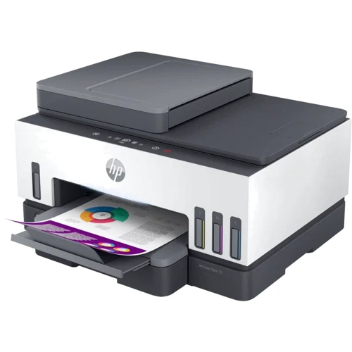 МФУ HP Smart Tank 790 Wi-Fi (4WF66A): Тип печати цветная