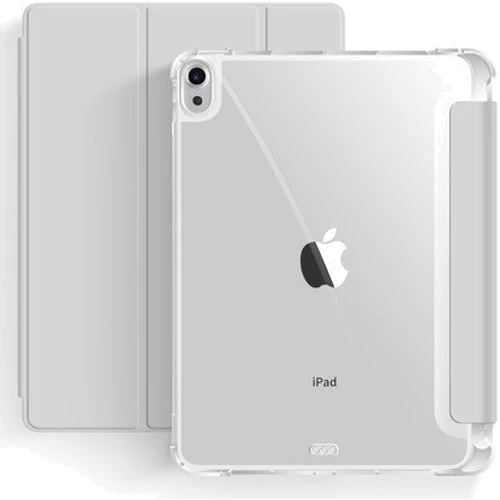 Аксессуар для iPad BeCover Case Book Soft TPU with Pencil mount Gray for iPad Air 2020/iPad Air 2022 (706763): Цвет серый