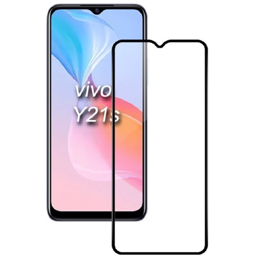 Аксессуар для смартфона ACCLAB Tempered Glass Full Glue Black for VIVO Y21S фото 5