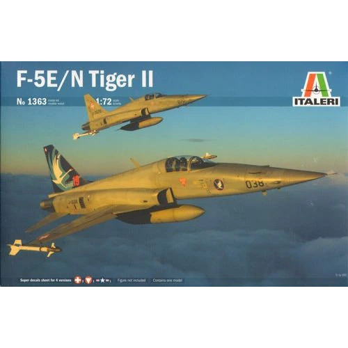 Модель Italeri Винищувач F-5 E/N Tiger II (IT1363)