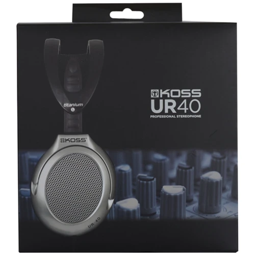 Навушники Koss UR40 Silver: Тип кріплення оголовные