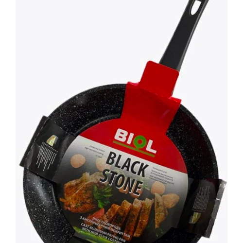 Сковорода Біол Black Stone 26 см (26078Р): Діаметр, см 26
