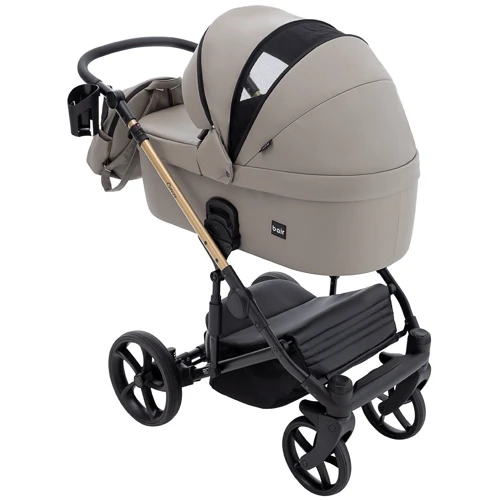 Універсальна коляска 2 в 1 Bair Onyx ECO OE-04 капучіно (680791): Матеріал коліс полиуретан