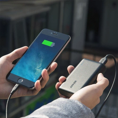 Внешний аккумулятор ANKER Power Bank PowerCore V3 10000mAh Black (A1263H11): Тип батареи Литий-ионные