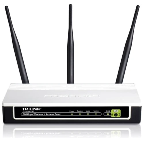 Маршрутизатор Wi-Fi TP-LINK TL-WA901ND: Максимальна швидкість 300 Мбіт / с (802.11 b / g / n)
