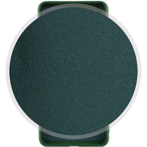 Чехол для телефонов Lakshmi Case Silicone Cover Full Camera Dark Green for Motorola Moto E40: Тип накладка на заднюю часть