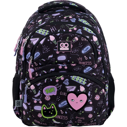 Рюкзак школьный GoPack Education Cool princess/One like GO22-175M-5
