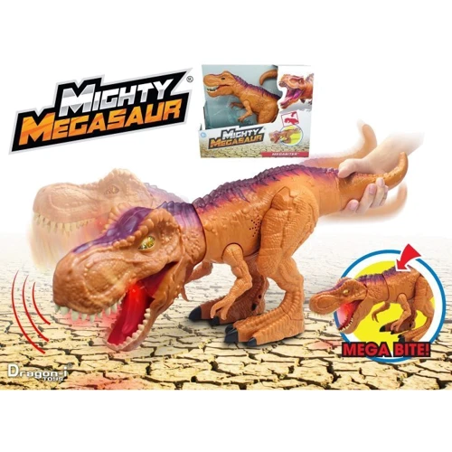 Игрушка Mic Могучий Мегазавр T-Rex 22 см со звуком и светом (16955) фото 4