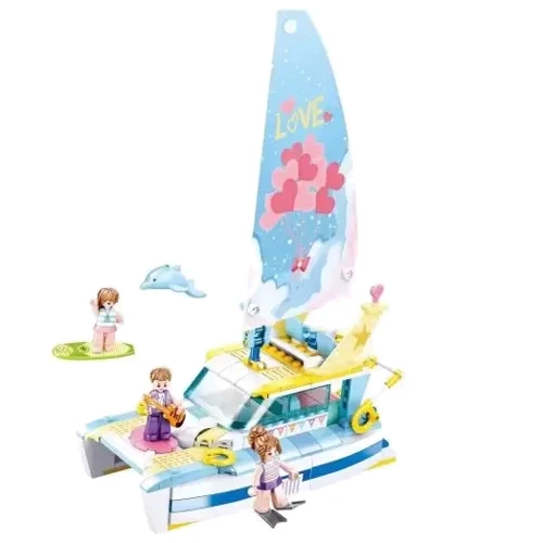 Конструктор Sluban Happy Diary Яхта (M38-B0867): Производитель Sluban