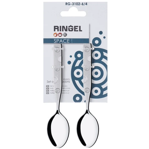 Набор чайных ложек RINGEL Space 6шт на блистере (RG-3102-6/4)