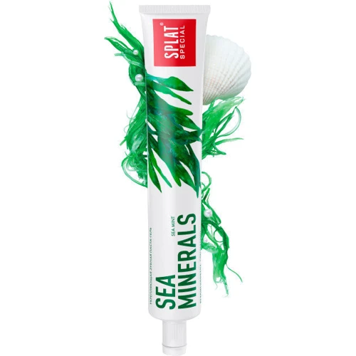 SPLAT Special Sea Minerals 75 ml Зубная паста Морские минералы: Назначение Очищение, Отбеливание, Чувствительные зубы
