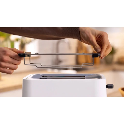 Тостер Bosch TAT 3M121: Съемный поддон для сбора крошек есть