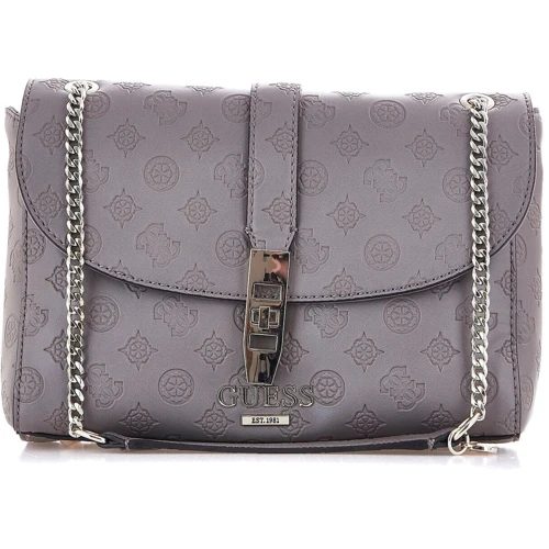 Женская сумка через плечо Guess Peony серая (HWSG7398180-TAU)