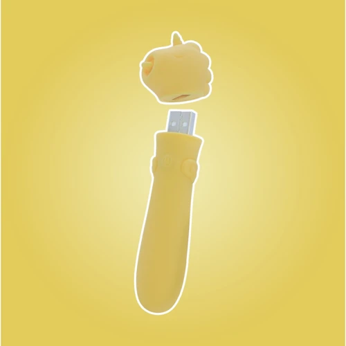 Вібратор-єдиноріжка Unihorn USB Bullet - Bean Blossom, віброкуля, USB зарядка