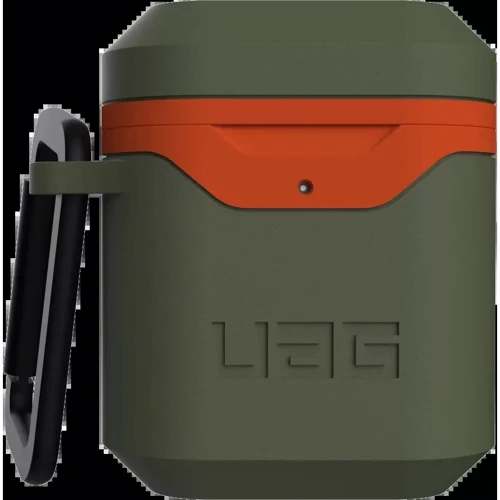 Чехол для наушников Urban Armor Gear UAG Std. Issue Hard 001 (V2) Olive/Orange (10242F117297) for Apple AirPods 1/2: Тип Чехол