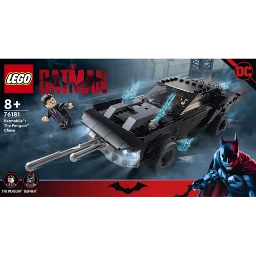 Конструктор LEGO Super Heroes DC Batman Бетмобіль погоня за Пінгвіном 392 деталі (76181): Серія Super Heroes