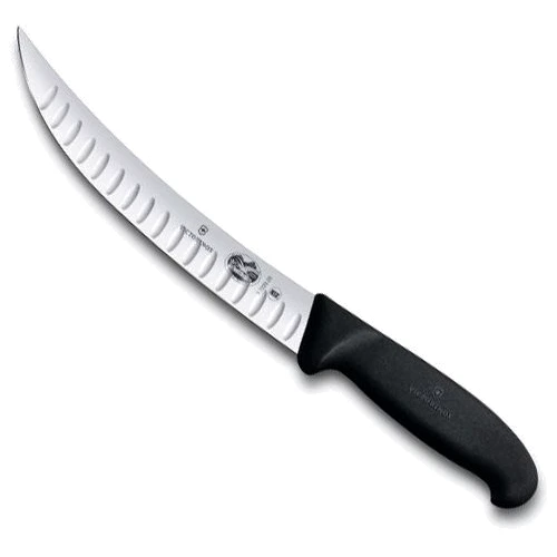 Кухонный нож Victorinox Fibrox Butcher 20см с черн. ручкой (5.7223.20)
