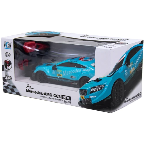 Автомобиль KS Drive на р/у Mercedes AMG C63 DTM (1:24, 2.4Ghz, голубой): Тип управления Радиоуправление
