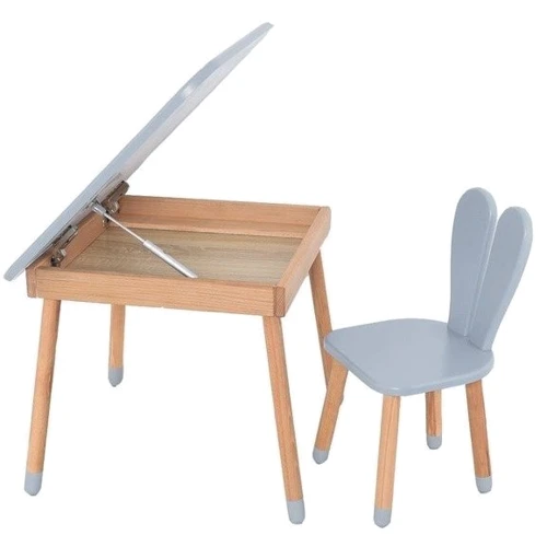 Стол Bambi 04-025GREY-TABLE: Материал дерево, МДФ
