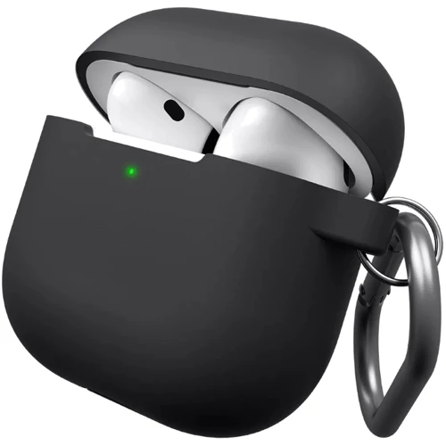 Чехол KeyBudz Elevate Series Keychain Black (AP4_S8_BLK) for Apple AirPods 4 фото 1