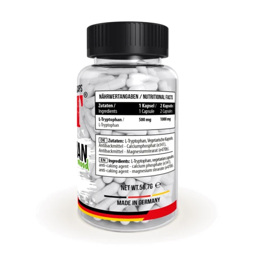 Амінокислота для спорту MST Tryptophan 90 caps / 45 serving: Смак Без вкуса