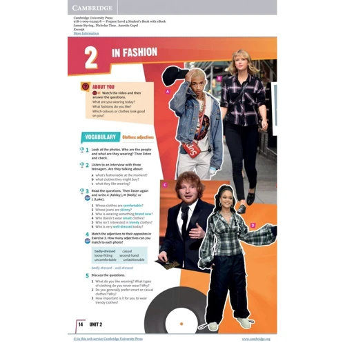 Prepare! Updated 2nd Edition 4: Student's Book with eBook: Количество страниц 158