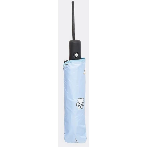Парасолька жіночий автомат Monsen блакитний (C1PUPPYb-blue): Тип ручки Прямая