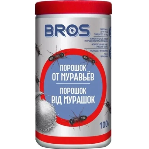 Порошок Bros інсектицидний засіб від мурах 100 г (5904517061538)