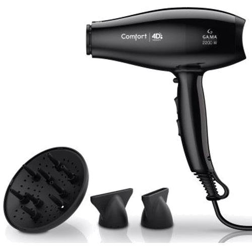 Фен GA.MA 4D-Therapy COMFORT GH0532: Кількість швидкостей 2