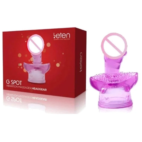 Насадка для вибромассажера Leten G SPOT HEADGEAR - 5 (40 x 92 мм)