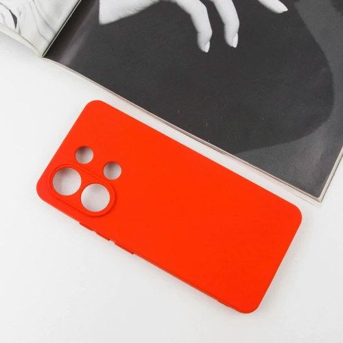 Чехол для телефонов Lakshmi Case Silicone Cover Full Camera Red for Xiaomi Redmi Note 13 4G: Совместимость Xiaomi Redmi Note 13 4G