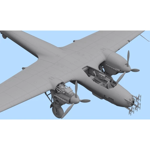 Німецький нічний винищувач Do 215B-5, WWII German Night Fighter (ICM72306): Виробник ICM