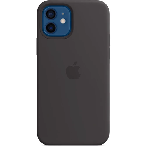 Чохол для iPhone Apple Silicone Case with MagSafe Black (MHL73) for iPhone 12 / iPhone 12 Pro