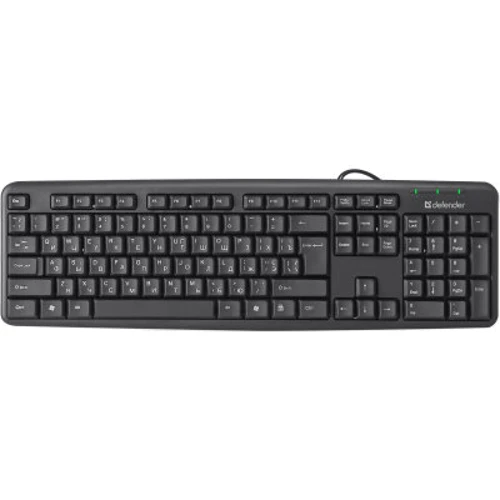 Комплект проводной Defender Dakota C-270 UKR USB Black (45271): Подключение проводное