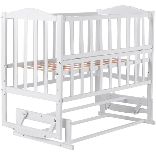 Дитяче ліжечко Babyroom Зайченя маятник ZL-201 біле (624700)