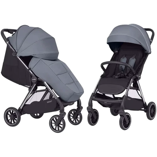 Коляска прогулочная Carrello Delta CRL-5517 Flint Grey 2024 (CRL-5517 Flint Grey 2024): Материал колес резина