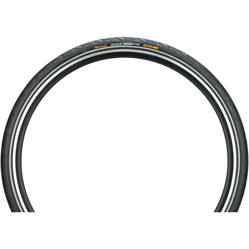 Покришка Continental Ride City 28 x 1.60 | 700 x 42C чорно-біла світловідбиваюча нескладна (101657): Тип покришки Полуслик