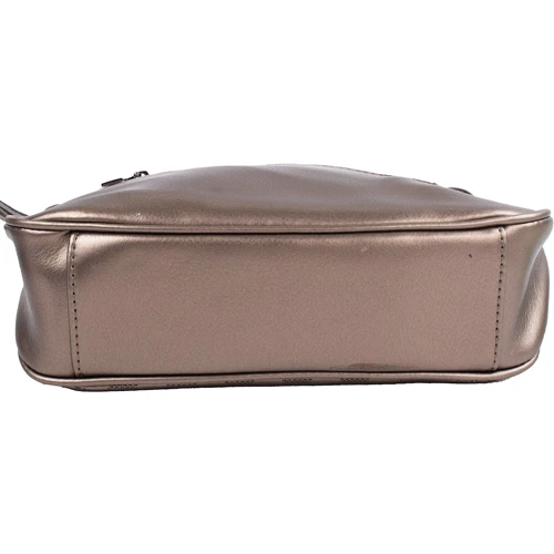 Женская сумка через плечо Valiria Fashion бронзовая (ODA8207-9): Фактура Гладкая, Матовая